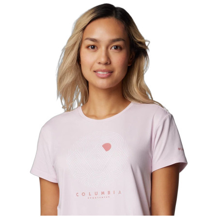 Damen-T-Shirt Columbia Sloan Ridge Graphic Short Sleeve Tee