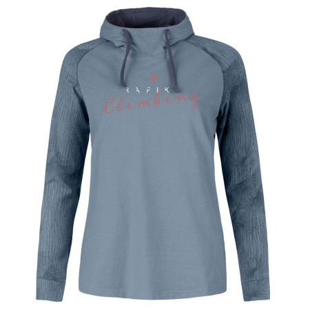Damen-Sweatshirt Rafiki Estrella grau/rot stormy weather