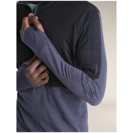 Herren Funktions-Sweatshirt Icebreaker M Mer 200 Realfleece Descender LS Half
