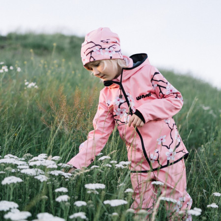 Kinder-Softshell-Jacke WAMU Pink