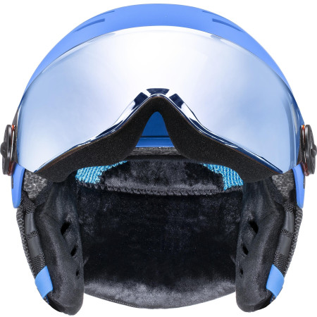 Kinder Skihelm Uvex Rocket Jr. Visor