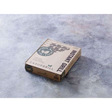 Einweg-Grillschale CasusGrill Ökologischer Grill