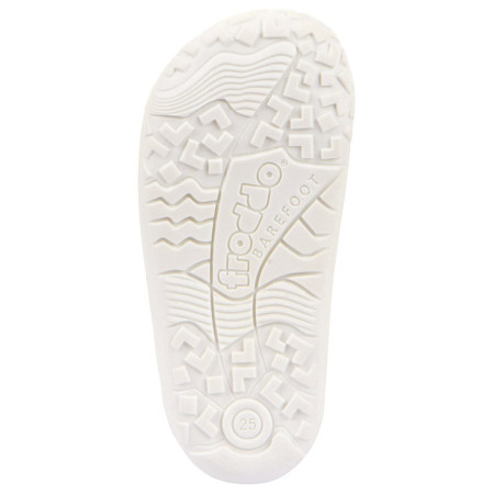 Kinder-Sneaker Frodo Barefoot river White/Black