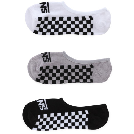 Socken-Set Vans Basic Check 2 Canoodle schwarz Black