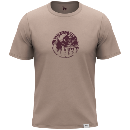 Herren-T-Shirt Hannah Luke grau greige