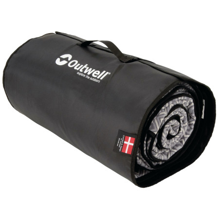 Zeltteppich Outwell Flat Woven Carpet Starhill 4 schwarz/grau Black & Grey