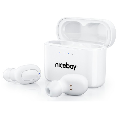 Kopfhörer Niceboy HIVE podsie 2021 weiß White