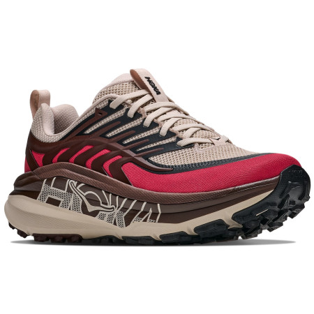 Herren Laufschuhe Hoka Stinson 8 schwarz/rot River Rock Grey / Spiced Chocolate
