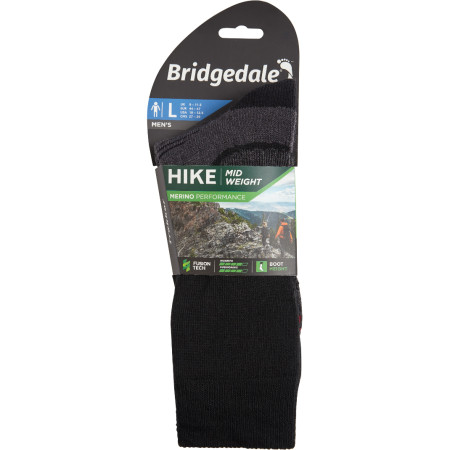 Herrensocken Bridgedale Hike MW MP Boot