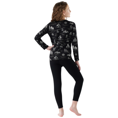 Kinder-Funktionsshirt Smartwool Kids' Classic Thermal Merino Base Layer Crew