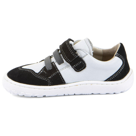 Kinder-Sneaker Frodo Barefoot river White/Black
