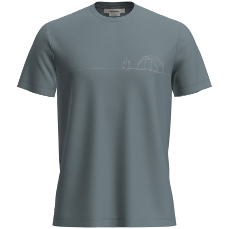 Herren-Funktionsshirt Icebreaker M Mer 150 Tech Lite SS T Sing Li Cmp blau Blue Ash