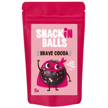 Sportlernahrung SNACKin BALLS Brave Cocoa 65 g