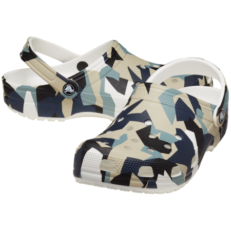 Pantoffeln Crocs Geo Camo Clog