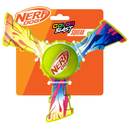 Hundespielzeug Nerf Dog Color Grip Tri Flyer 20 cm