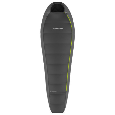 Dreijahreszeiten-Schlafsack Hannah Sherpa 160 Mt-P 180 schwarz/grau dark shadow/castle rock