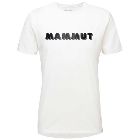 Herren-T-Shirt Mammut Splide Logo T-Shirt Men weiß white