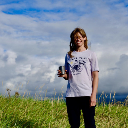Damen-T-Shirt Fjällräven Hoja Iväg T-shirt W
