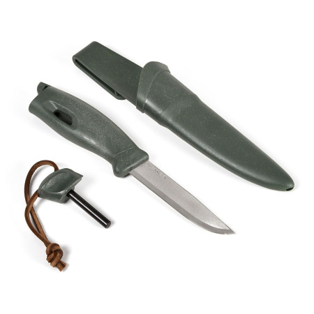 Messer Light My Fire FireKnife dunkelgrün sagegreen
