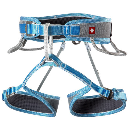 Klettergurt Ocún Twist Tech Eco blau/grau Grey/Blue