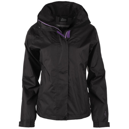 Damenjacke Martes Lady Remo schwarz Black/RoyalLilac