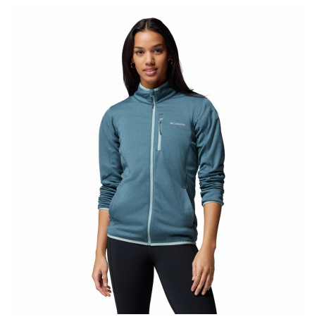 Damen-Sweatshirt Columbia Essential Hike™ Grid Fleece Full Zip