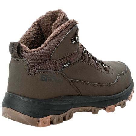 Herren Winterschuhe mit Fell Jack Wolfskin Everquest Texapore Mid M