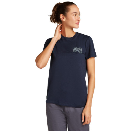 Damen-Funktionsshirt Icebreaker W Mer 150 Tech Lite SS Tee Adventure Rid