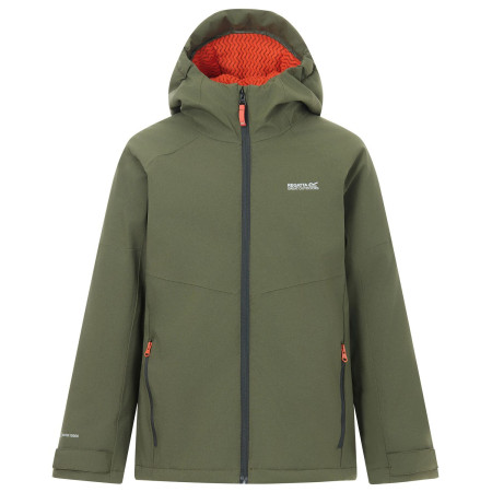 Kinder Winterjacke Regatta Hillain Warm Lined Dark Khaki khaki DrkKhaTea