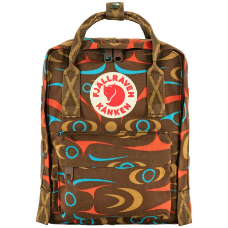 Rucksack Fjällräven Kånken Art Mini braun Qeluts