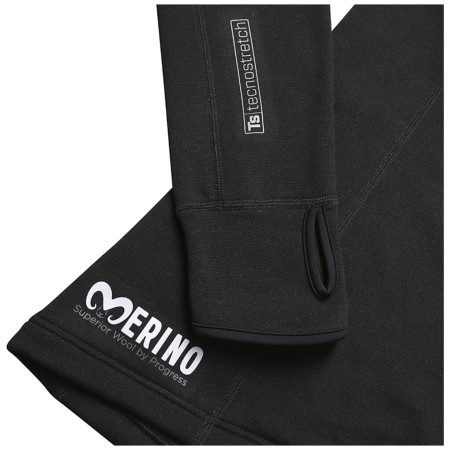 Damen Funktions-Sweatshirt Progress Tispa Zip Merino