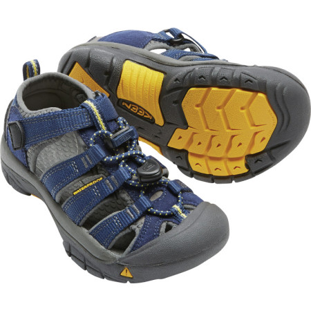Kindersandalen Keen Newport H2 K blau/gelb BlueDepths/Gargoyle