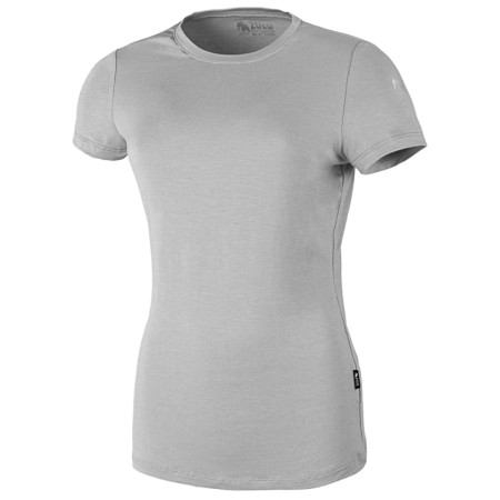 Damen-T-Shirt Zulu Bambus 210 Short grau Gray