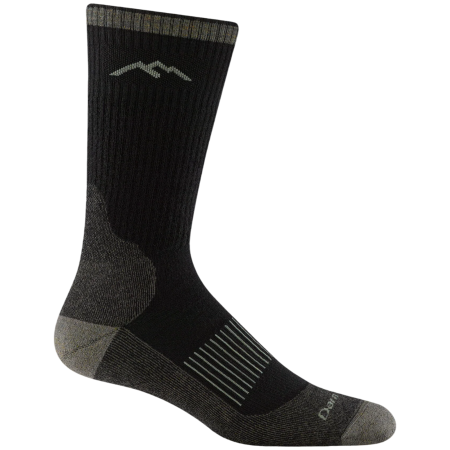 Herrensocken Darn Tough Hunting Boot Midweight With Cushion grau charcoal