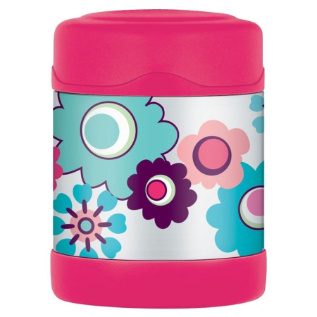 Thermobehälter fürs Essen Thermos Funtainer 290 ml rosa/blau Flowers