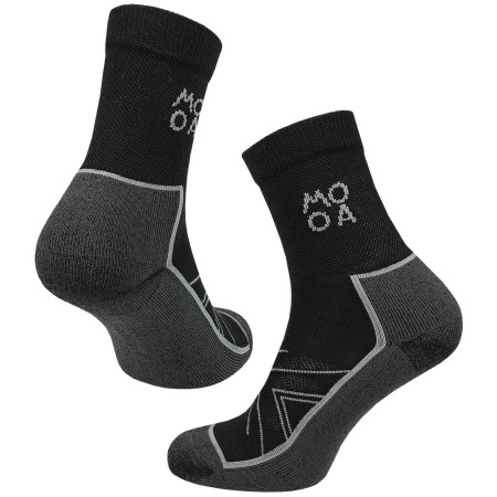 Socken MOOA Merino Adventure 2-pack mix1 Mix 1 (black,navy)