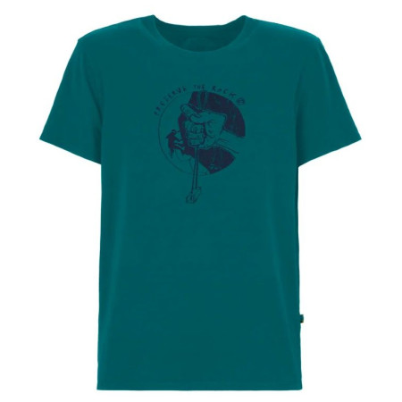 Herren-T-Shirt E9 70S Men's blau Light Petrol