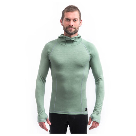 Herren-Funktionsshirt Sensor Merino DF langärmelig mit Kapuze