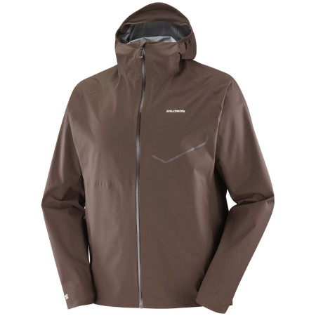 Herrenjacke Salomon Bonatti Waterproof Jacket M braun Coffee Bean