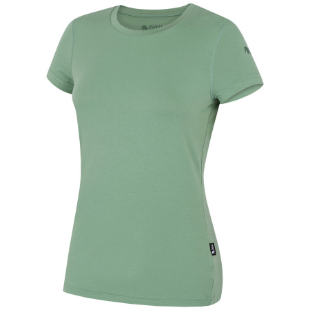 Damen-T-Shirt Zulu Bambus 210 Short hellgrün light green