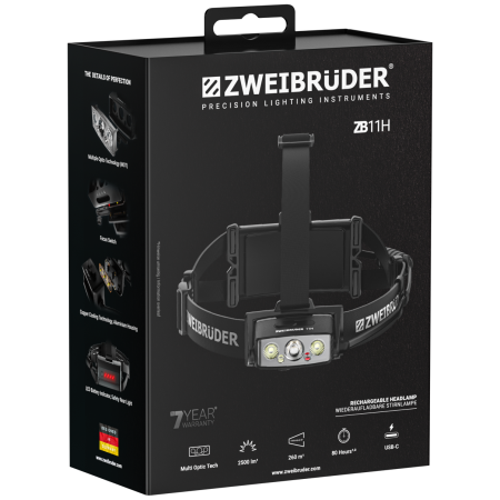 Stirnlampe Zweibrüder ZB-11H
