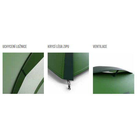 Wanderzelt Husky Brofur 3