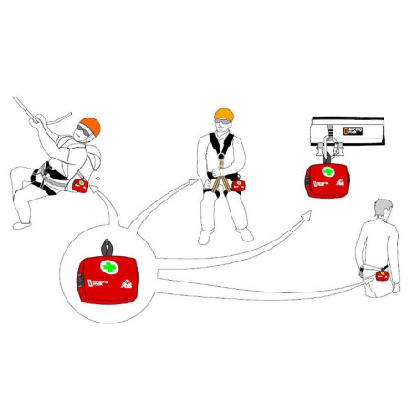 Leerer Erste-Hilfe-Verbandskasten Singing Rock L