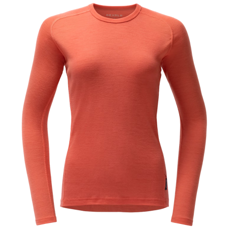 Damen-Funktionsshirt Devold Adventure Merino 190 Shirt Wmn orange Coral