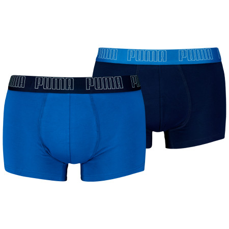 Herren-Boxershorts Puma Everyday Trunk 2P blau/hellblau Blue Combo