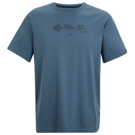 Herren-T-Shirt Regatta Fingal blau China blue