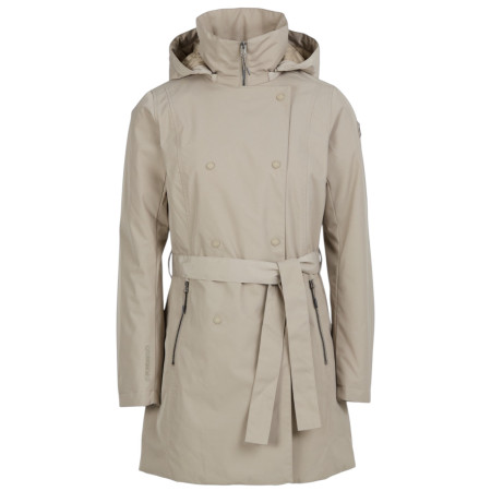 Damen-Wintermantel Fundango Charlotte Trenchcoat beige cashmere