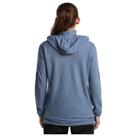 Damen-Sweatshirt Icebreaker Wom Mer 400 RealFleece Grid Pulover Hood