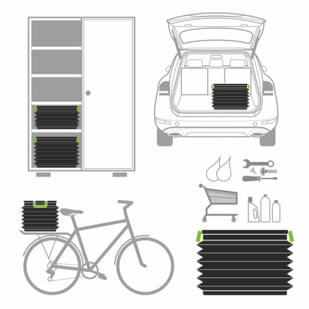 Faltschüssel mit Deckel Yolco CP60