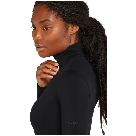 Damen-T-Shirt Icebreaker W Mer Core Heavyweight LS Half Z